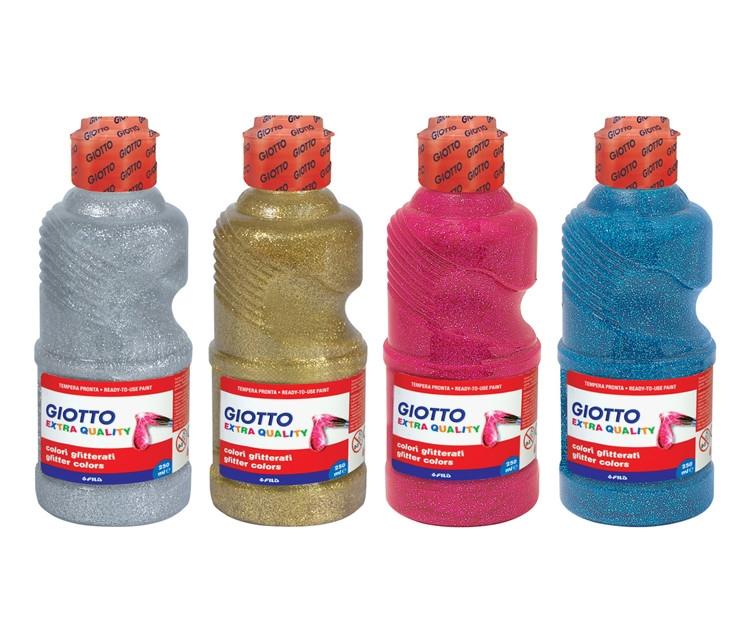 GIOTTO TEMPERA 250 ML. BRILLANTE  CHISPEANTE