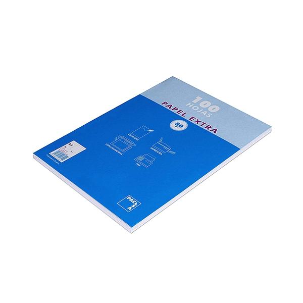 PACSA PAPEL A/4  80 GR. P/100 ACABADO SATINADO