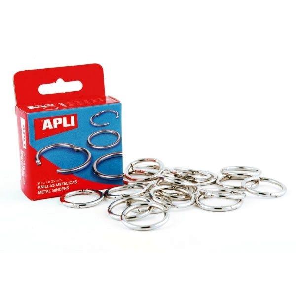 APLI ARANDELAS 00452 METALICAS 25MM C/20 UND.