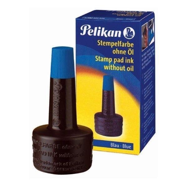 PELIKAN TINTA TAMPON  30ML- AZUL