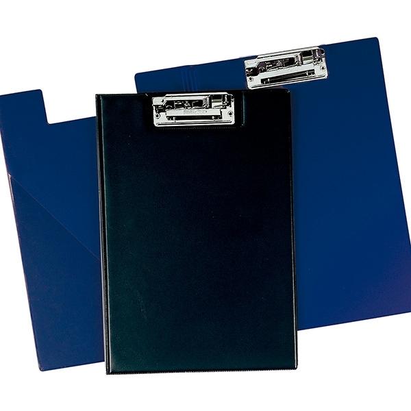 CARPETA PLAST. MINICLIP NEGRO TROQUELADA SUPERIOR