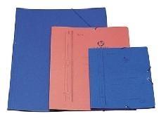 KARMAN CARPETA GOMAS FOLIO AZUL