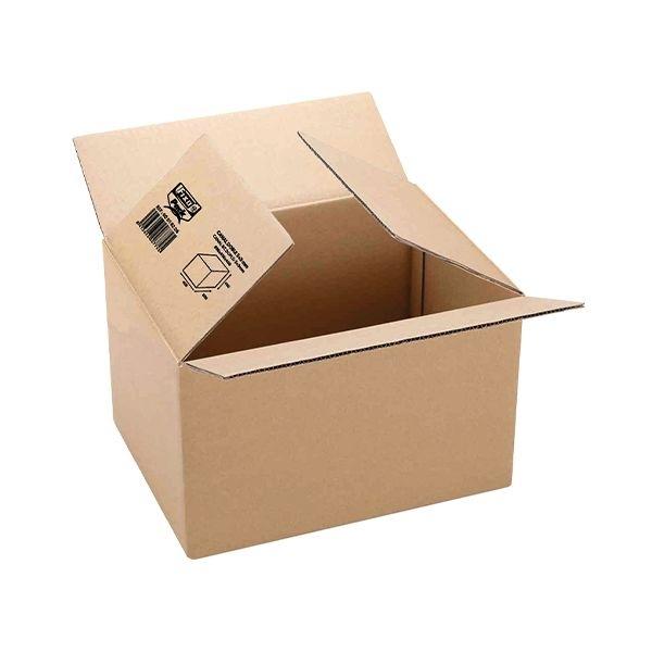 CAJA EMBALAJE DE CARTÓN CANAL SENCILLO 3MM 300X200X150MM