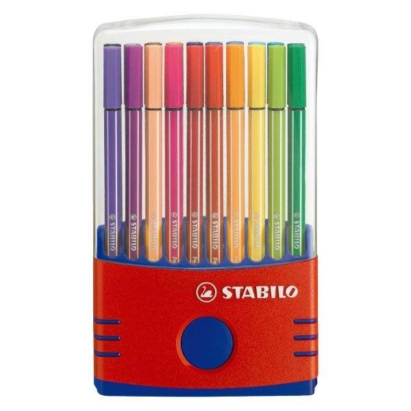 STABILO ROTULADOR PEN 68 ACUARELABLES PACK 20 COLOR PARADE