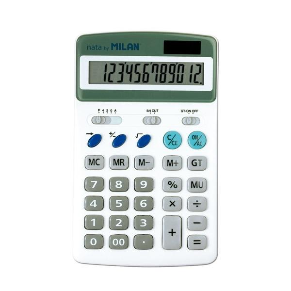 MILAN BLISTER CALCULADORA 12 DIG