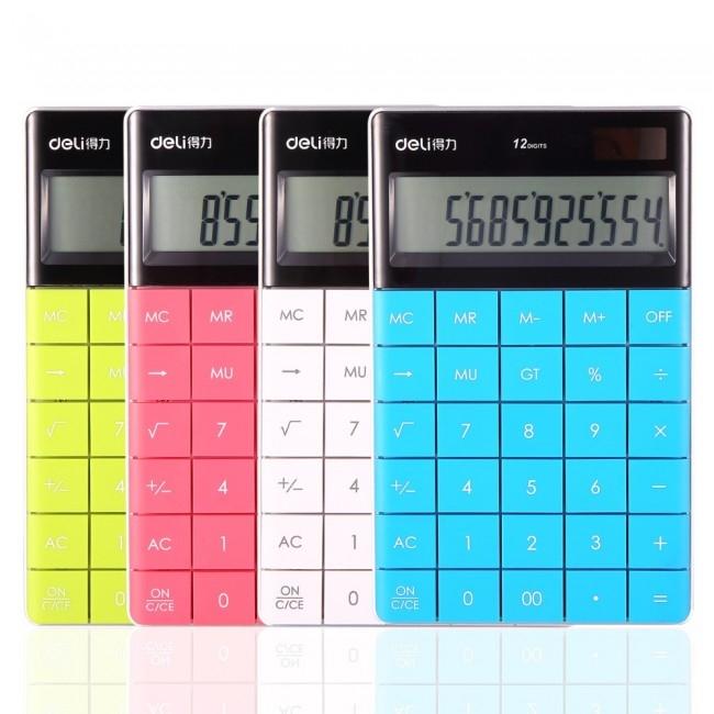DELI CALCULADORA DE SOBREMESA E1589 12 DÍGITOS