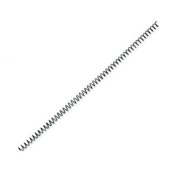 YOSAN ESPIRAL METALICO PASO 5:1  6MM NEGRO C.100
