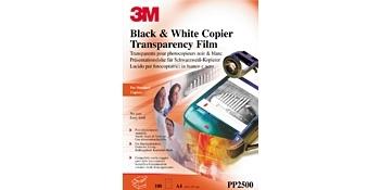 3M ACETATO PP-2500 C/100 FOTOCOPIADORA B/N TINTA SECA