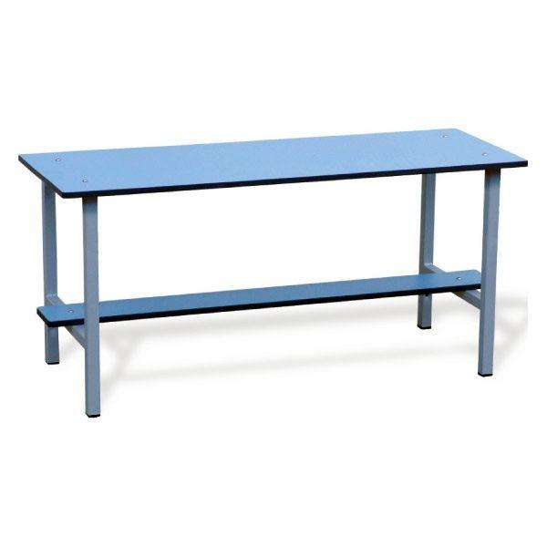 BANCO SIMPLE FEN  LICO CON ESTRUCTURA DE ACERO PINTADO 100X47X37 CM