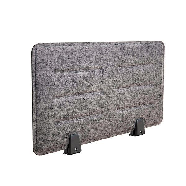 ROCADA SEPARADOR SOBREMESA PET ACÚSTICO 58X34CM GRIS