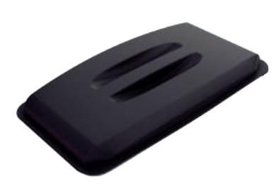 DURABLE TAPA CONTENEDOR 60L ECO NEGRO