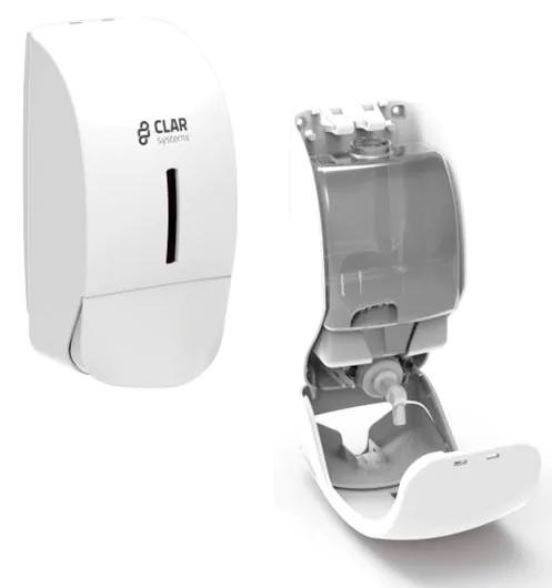 DOSIFICADOR DE JABÓN DEPÓSITO 900ML  ABS BLANCO