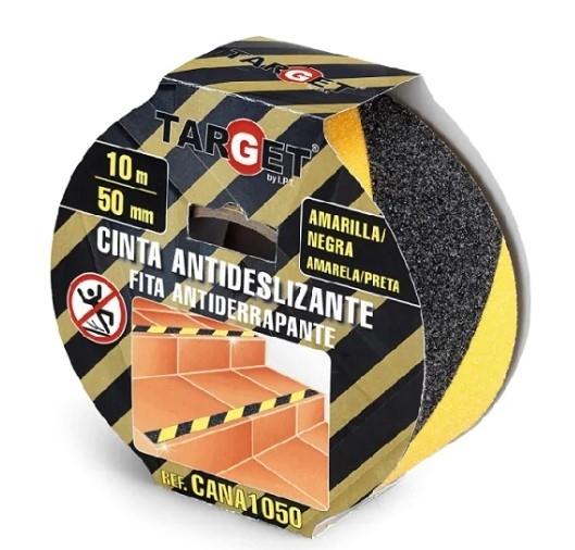 CINTA  ANTIDESLIZANTE 50MM X 10 METROS AM/NE